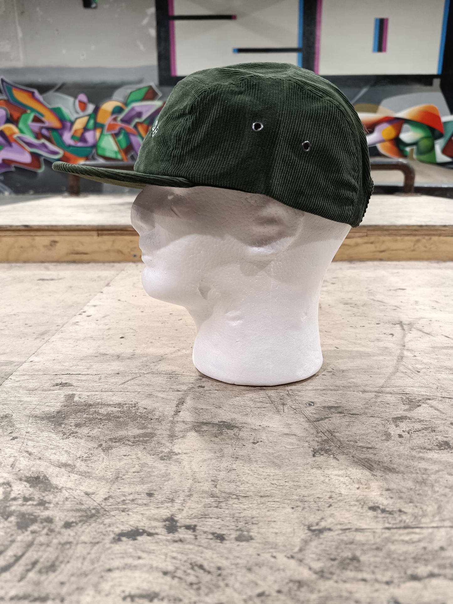 JELLYFISH corduroy 5 panel cap black/beige/olive