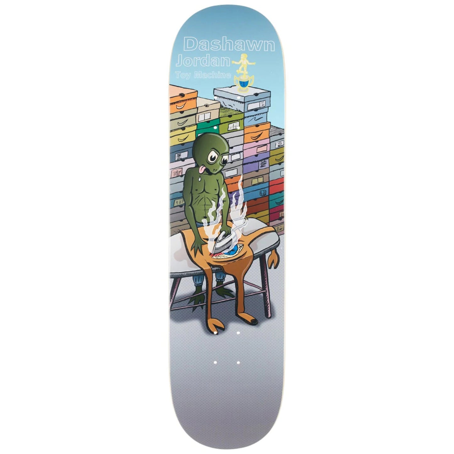 TOY MACHINE Dashawn iron deck 8.375