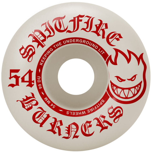SPITFIRE Burner wheels red 99D 54mm