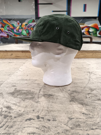 JELLYFISH corduroy 5 panel cap black/beige/olive