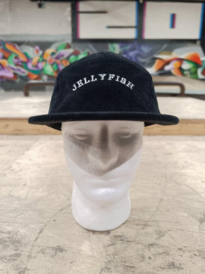 JELLYFISH corduroy 5 panel cap black/beige