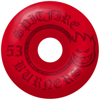 SPITFIRE Burner wheels red 99D 53mm
